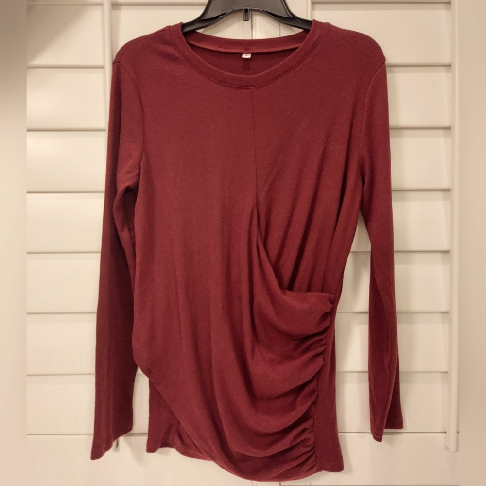 Maroon Blouse